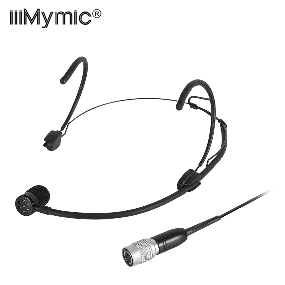 Shure Mic Sm58 - Iiimymic Unidirectional Black Headset Microphone Mini